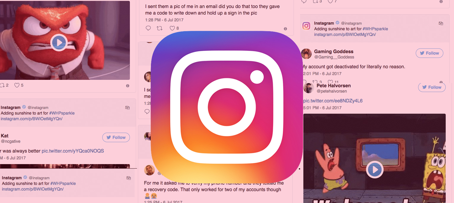 Instagram Users Not Pleased After Their Accounts Are Disabled For No Reason