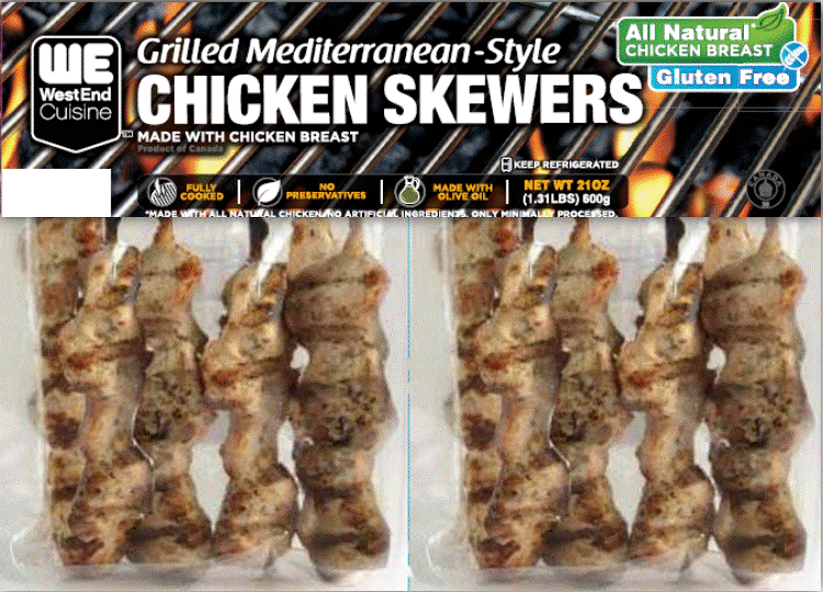 Chicken Skewers Sold At Costco Recalled Over Listeria Concerns