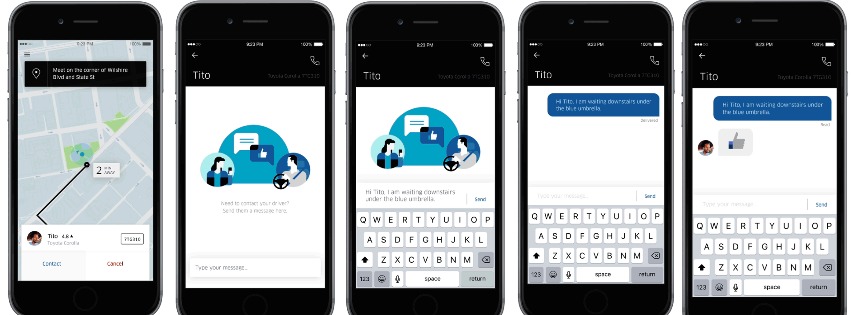 Uber Debuts In-App Messaging For Those Times You Can’t Find Your Driver