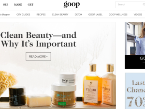 Ad Watchdog Group Calls For Investigation Into Gwyneth Paltrow’s Goop