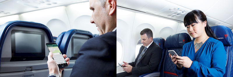 Delta Now Lets Passengers Send (Some) Inflight Text Messages