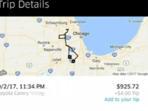 Uber Charges Passenger $925 For What Is Normally $117 Ride