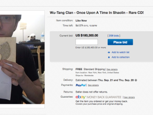 Convicted Pharma Bro Martin Shkreli Appears To Be Selling His Rare Wu-Tang Clan Album On eBay