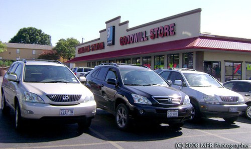 Lexus Owners at a Goodwill thrift store