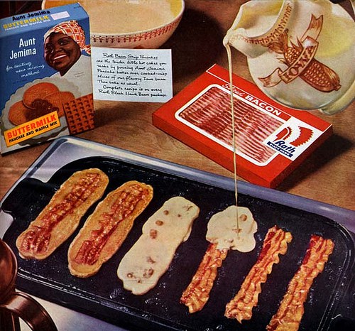 Aunt Jemima Bacon Pancakes